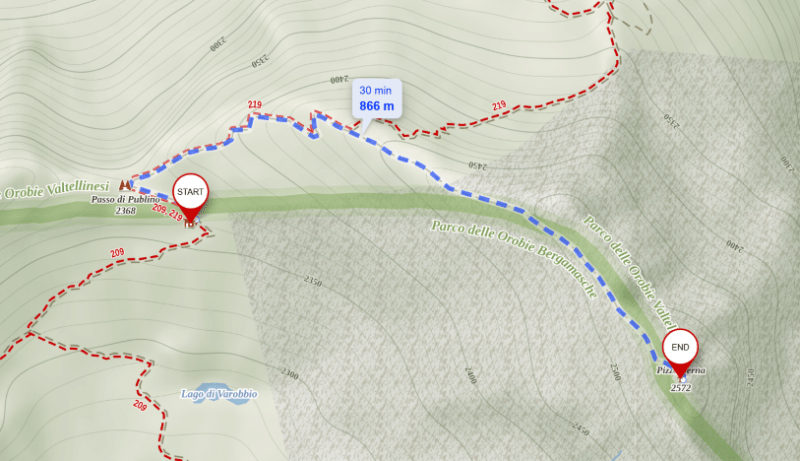 Bivacco Pedrinelli e Pizzo Zerna da Carona