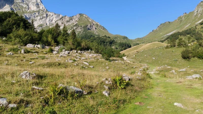 Rifugio Alpe Corte e lago Branchino da Valcanale – Salita verso il Lago Branchino – foto 12