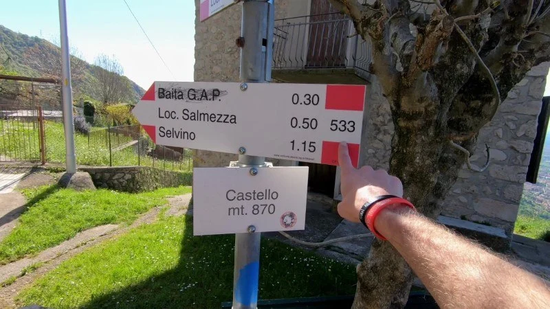 Monte Filaressa | Anello da Salmezza – Discesa con anello – foto 18