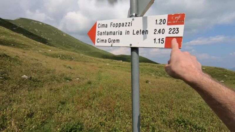 Cima di Grem dal Passo di Zambla