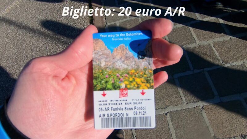 Funivia Pordoi e escursione al Rifugio Boè