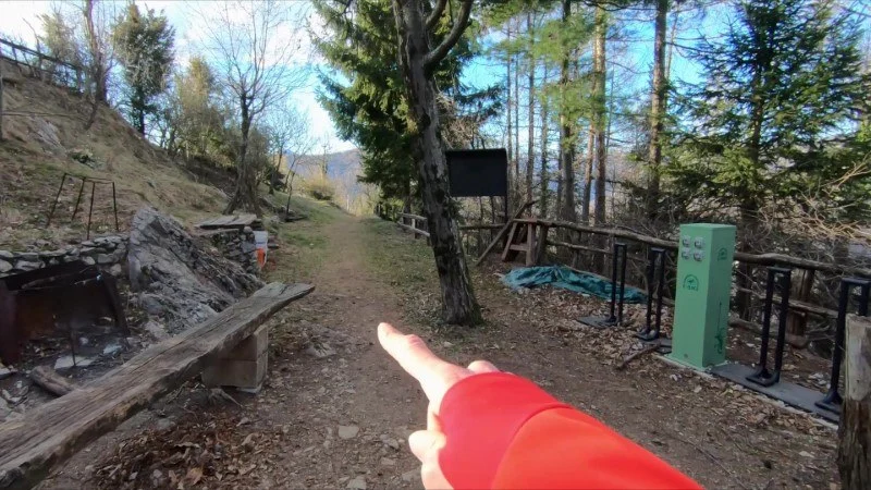 Prati Parini da Cler – Discesa con anello