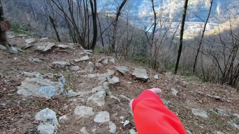 Prati Parini da Cler – Discesa con anello – foto 6