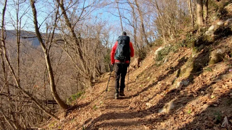 Prati Parini da Cler – Discesa con anello – foto 7
