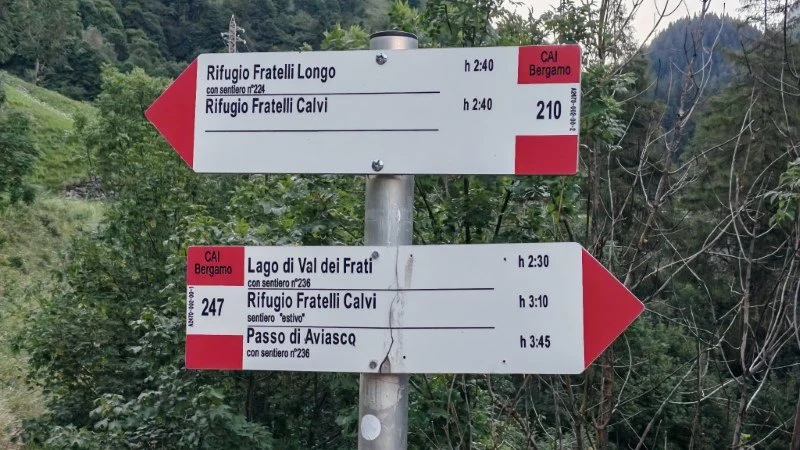 Rifugio Calvi da Carona – Sentiero – foto 5