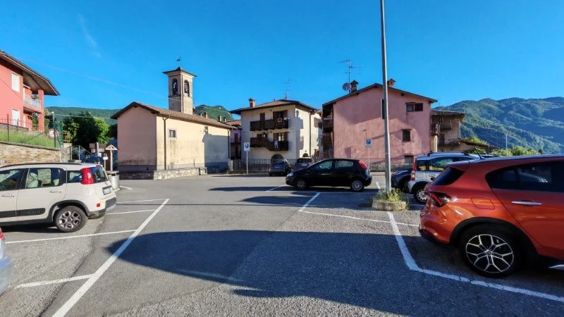 Canto Alto da Cler (Sedrina) – Parcheggio