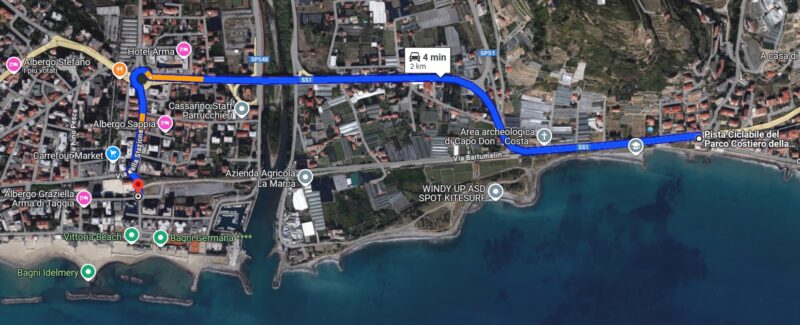 Ciclabile dei Fiori | Da Imperia ad Ospedaletti