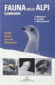 Copertina del libro sulla fauna delle Alpi lombarde
