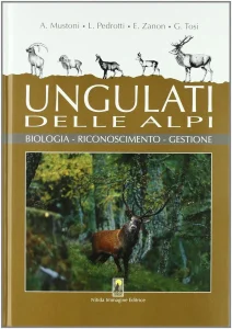 Copertina del libro Ungulati delle Alpi