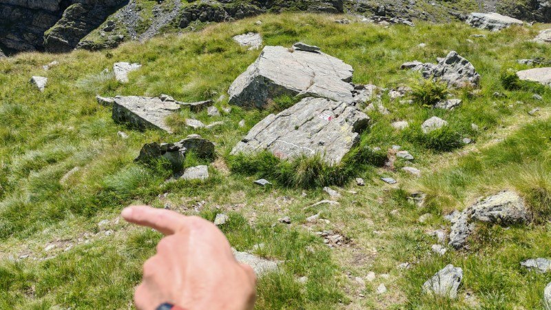 Sentiero dei Vitelli rifugio benigni
