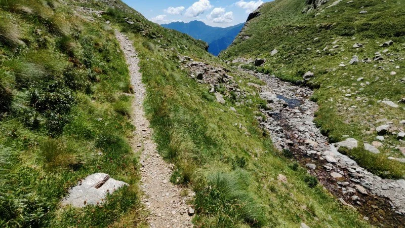Sentiero dei Vitelli rifugio benigni