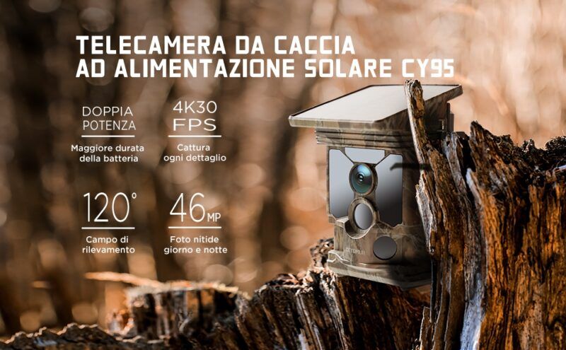 Le Migliori Fototrappole con Pannello Solare