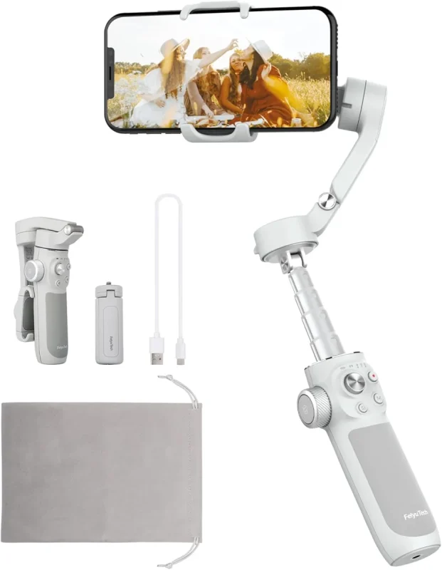 FeiyuTech Vimble 4, stabilizzatore a 3 assi compatto per vlog e viaggi