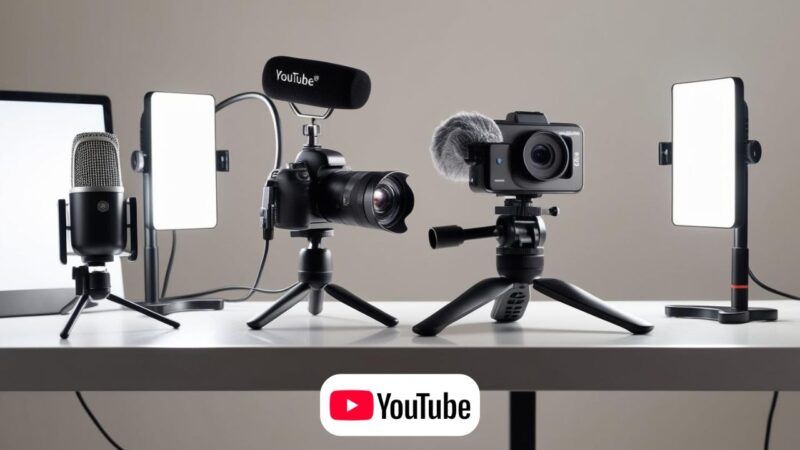 Attrezzatura per Youtuber: quello che serve per il tuo canale