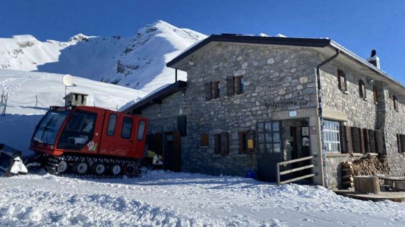 Rifugio Capanna 2000 in inverno
