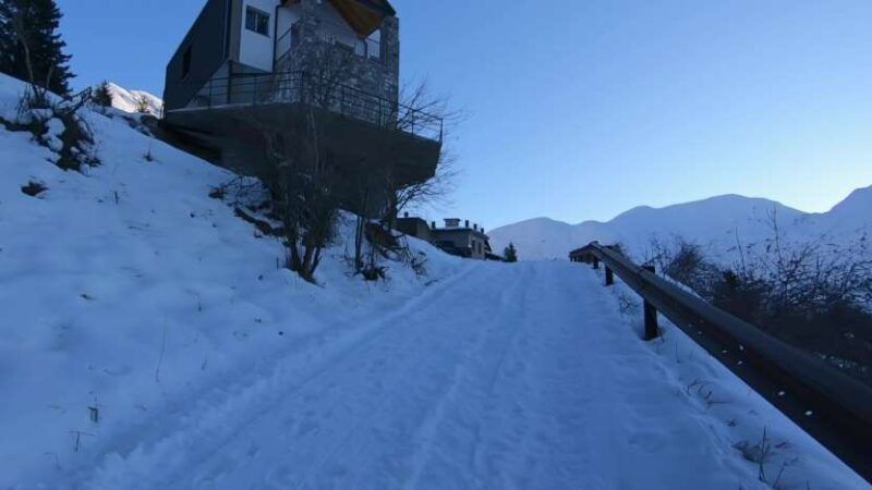 Rifugio Capanna 2000 in inverno