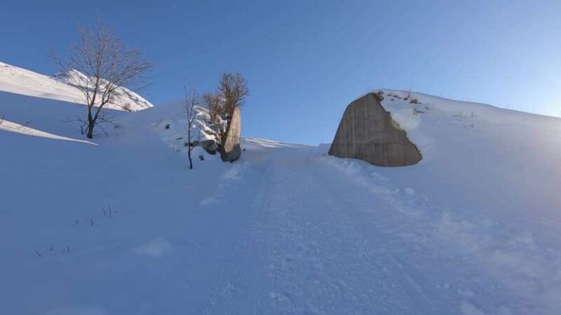 Rifugio Capanna 2000 in inverno