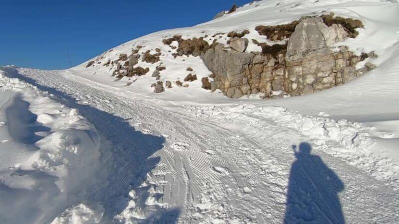 Rifugio Capanna 2000 in inverno