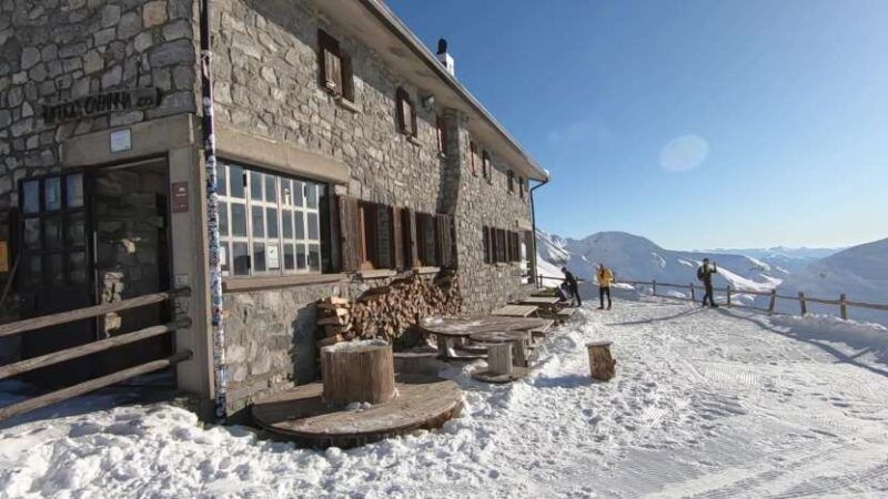 Rifugio Capanna 2000 in inverno