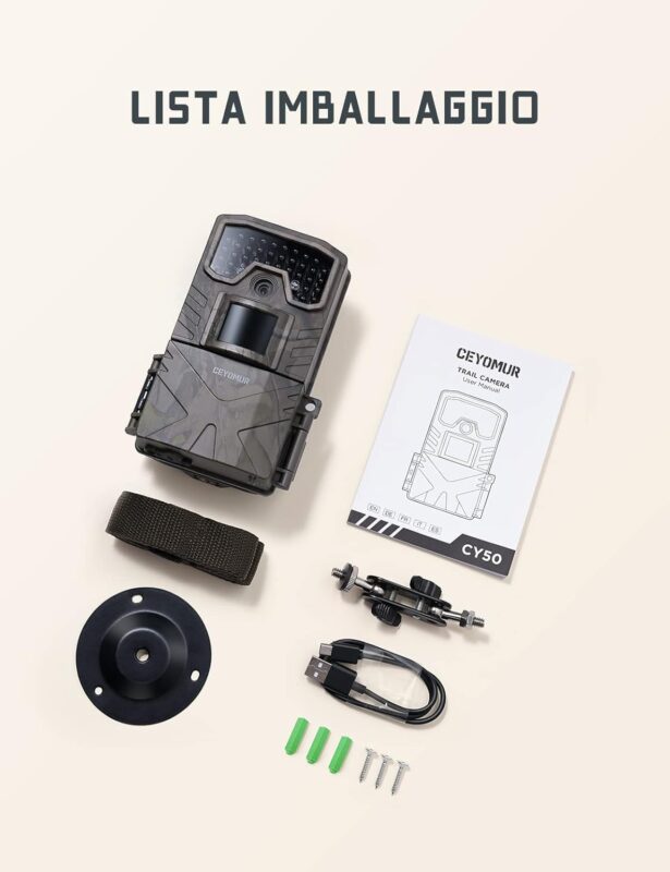 Le Migliori Fototrappole a meno di 50 Euro