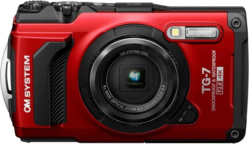 OM System Tough TG-7, fotocamera rugged con sensore BSI CMOS da 12 megapixel