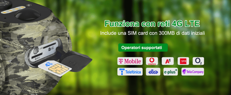 fototrappola LEMNOI 4G Solare