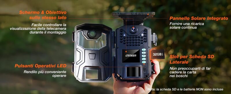 Le Migliori Fototrappole a meno di 50 Euro