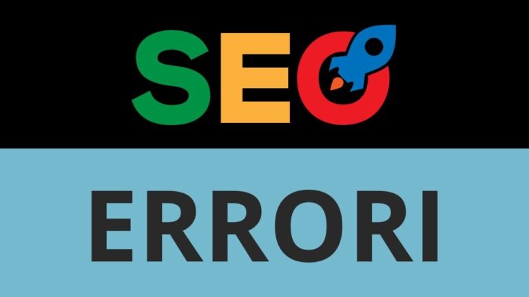 seo ERRORI