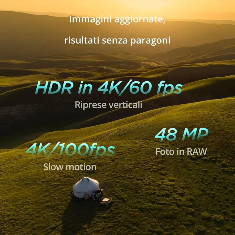 DJI Mini 4 Pro sensore