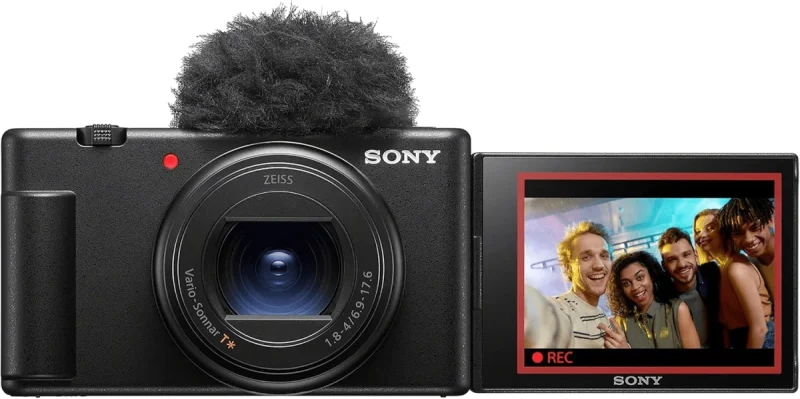 Sony ZV-1 II vista frontale