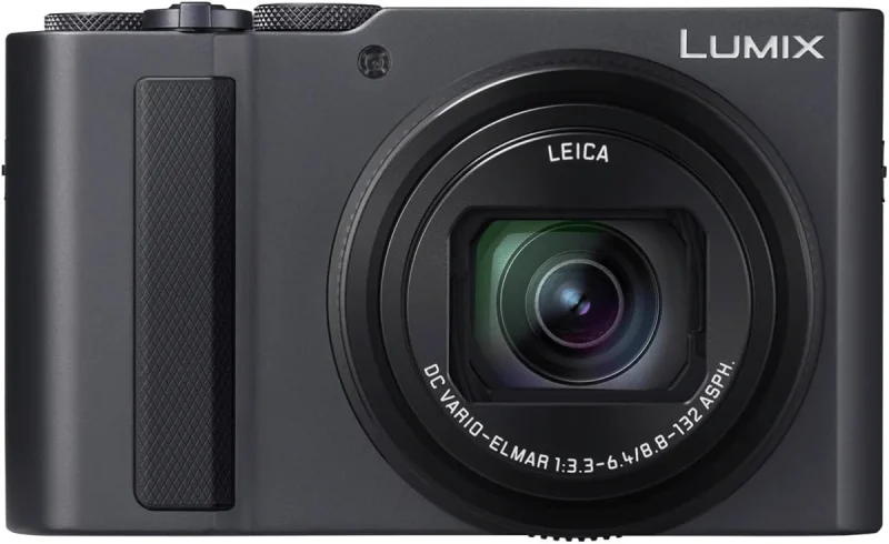 Panasonic Lumix TZ300 fotocamera compatta vista frontale
