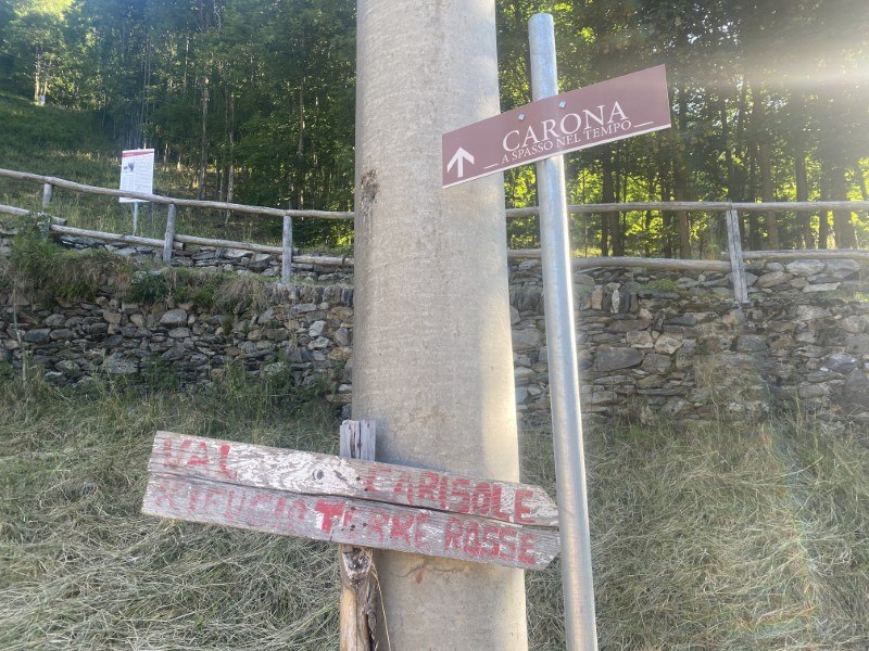 Sentiero "Carona a spasso nel tempo"
