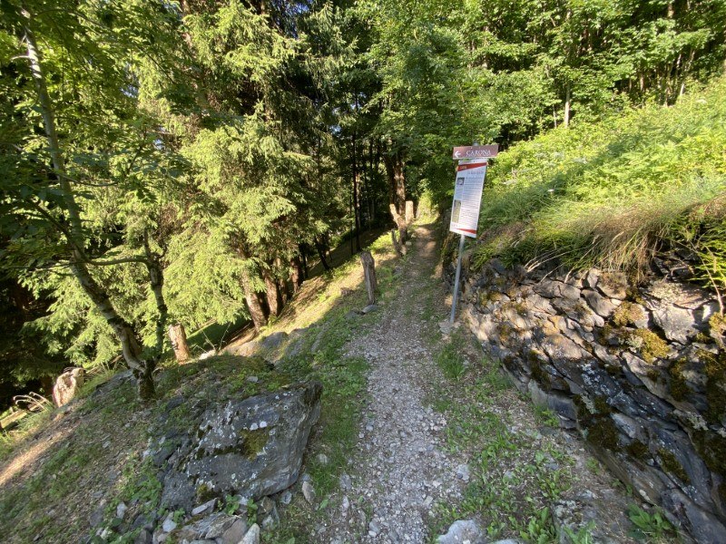 Sentiero "Carona a spasso nel tempo"
