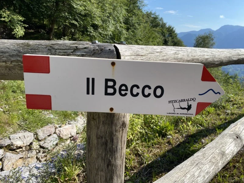 Il Becco di Dossena – Sentiero per il Becco – foto 4