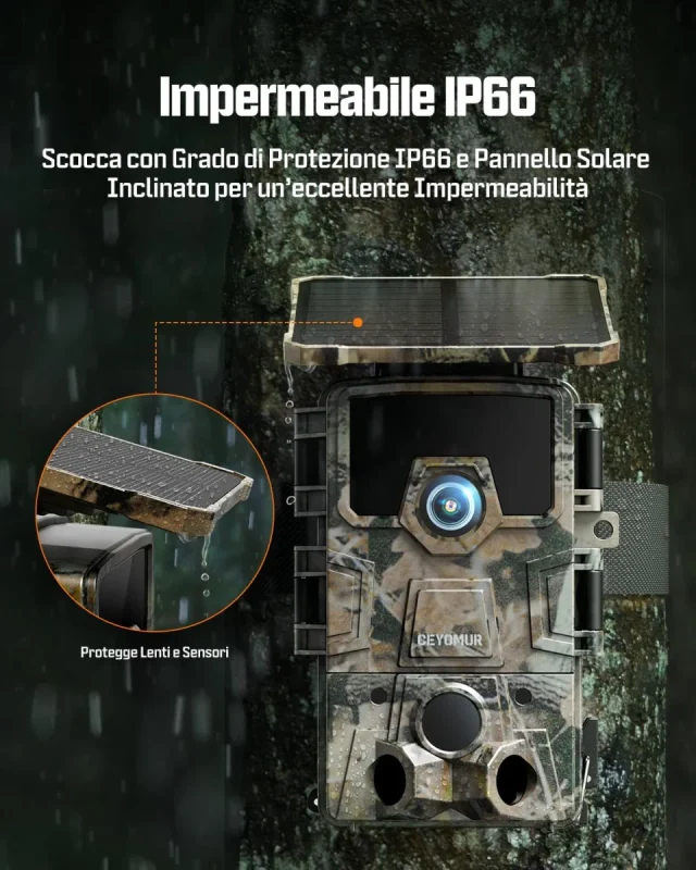 Fototrappola Ceyomur CY75 ip66