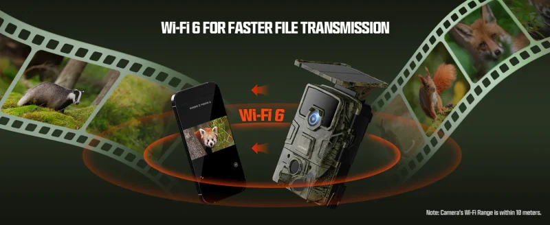Fototrappola Ceyomur CY75 wifi 6