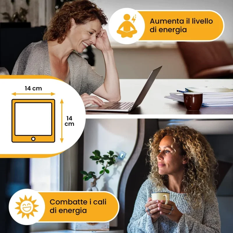Lampada per la terapia della luce
