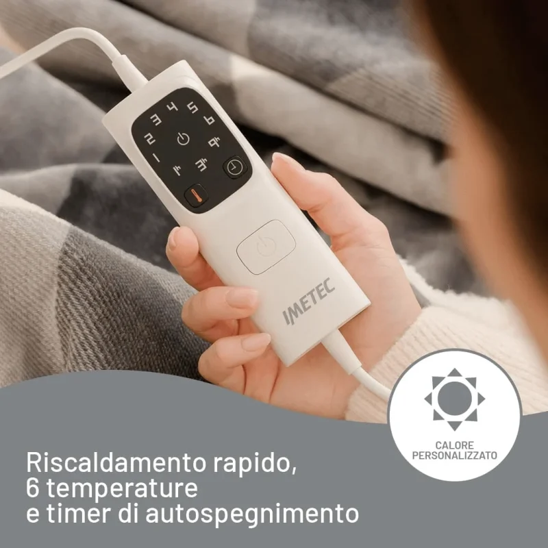 Coperta elettrica riscaldante IMETEC