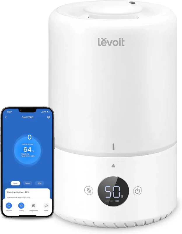 Umidificatore smart levoit