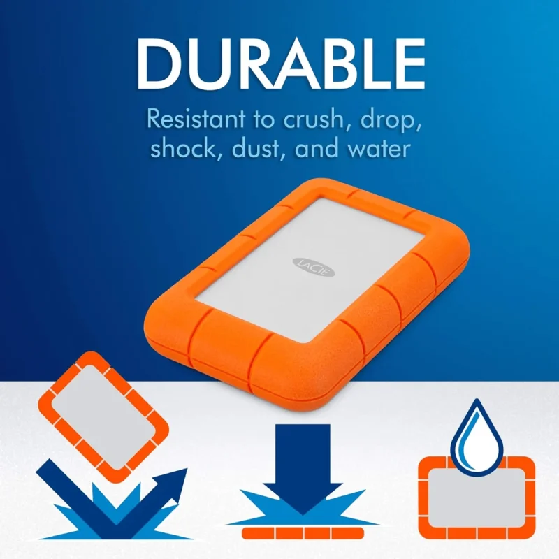 LaCie Rugged Mini 2TB caratteristiche