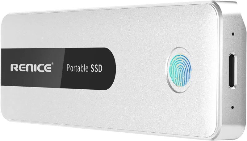 RENICE SSD 512GB con lettore di impronte