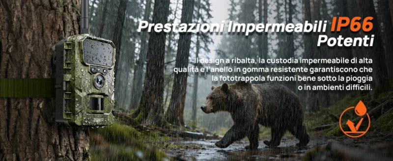 Recensione Fototrappola Izeeker iG 440