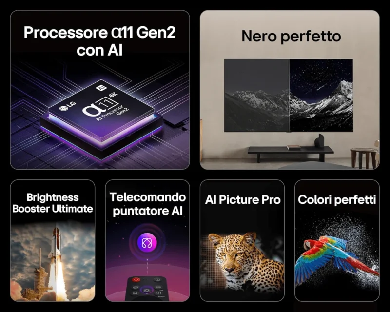 LG OLED evo AI G5 55 pollici