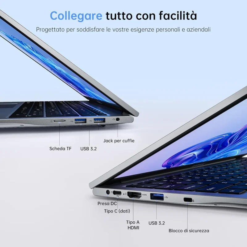 ACEMAIGC PC Portatile 17,3 Pollici