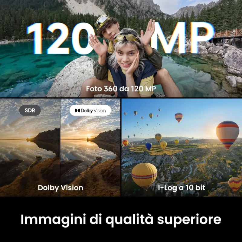 Insta360 X6 sensore