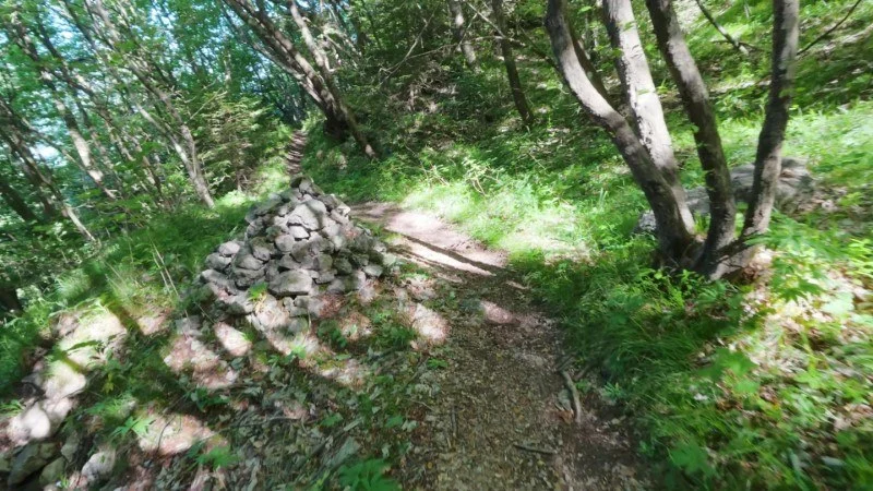 Monte Gioco da Corone – Discesa con anello – foto 21