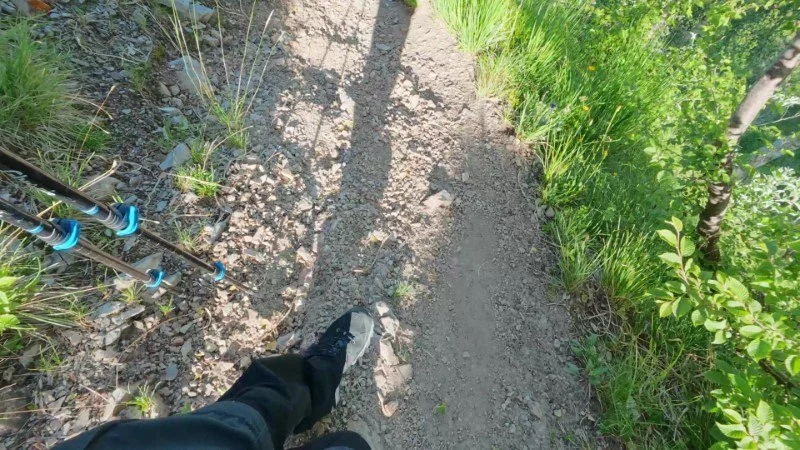 Monte Gioco da Corone – Discesa con anello – foto 7
