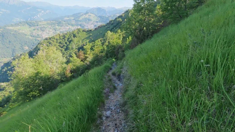 Monte Gioco da Corone – Discesa con anello – foto 9