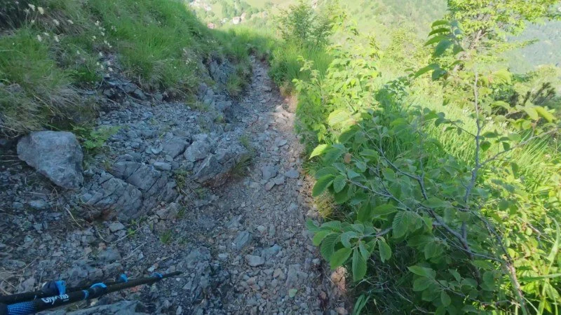Monte Gioco da Corone – Discesa con anello – foto 10