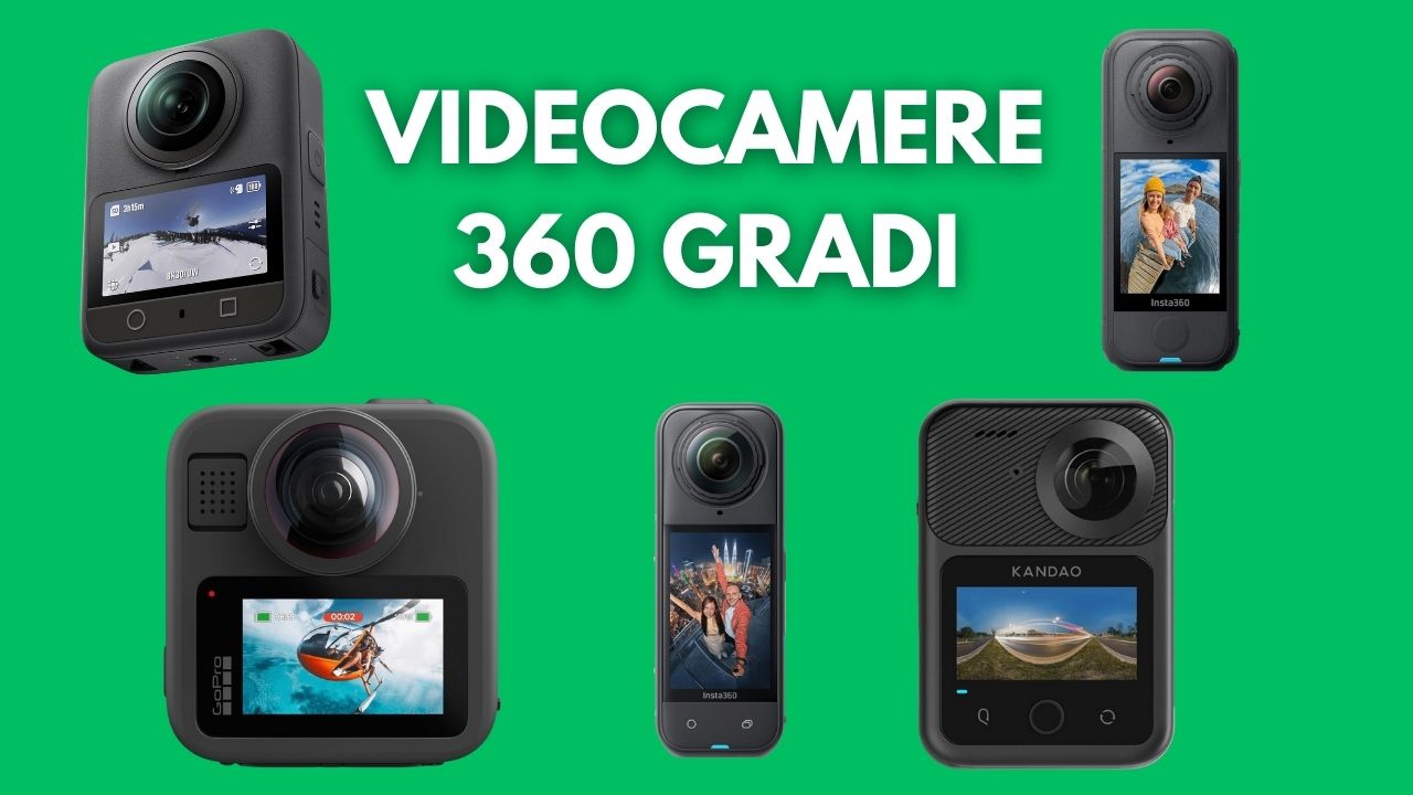 Le Migliori Videocamere a 360 gradi 📷 [Giugno 2026]